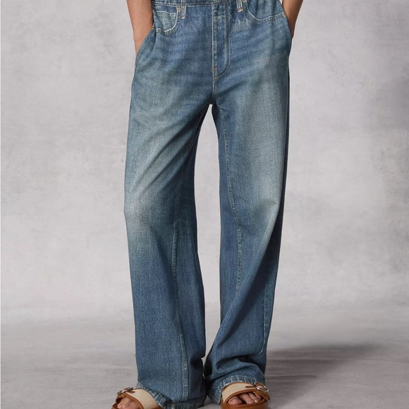 rag & bone Sweatpants Jeans, wide leg. - Picture 3 of 13